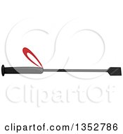 Clipart Of An Equestrian Riding Crop Royalty Free Vector Illustration