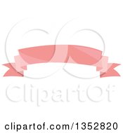 Poster, Art Print Of Shiny Pink Ribbon Banner