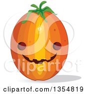 Poster, Art Print Of Tall Halloween Jackolantern Pumpkin