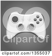 Poster, Art Print Of 3d Video Game Controller On Gray