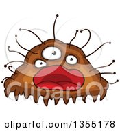 Poster, Art Print Of Cartoon Germ Virus Or Monster