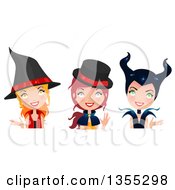 Poster, Art Print Of Three Happy Witches