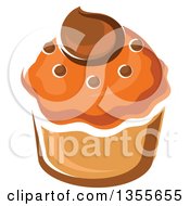Poster, Art Print Of Cartoon Cupcake