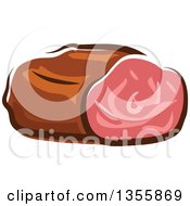 Poster, Art Print Of Cartoon Roast Beef
