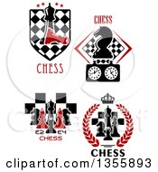 Poster, Art Print Of Chess Designs With Text