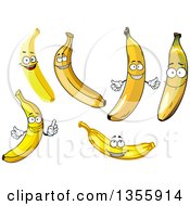 Poster, Art Print Of Cartoon Banana Characters
