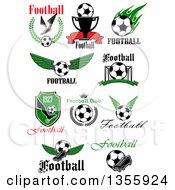 Poster, Art Print Of Soccer Sports Designs With Text