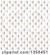 Poster, Art Print Of Background Of A 3d White Paper Weave Texture