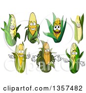Poster, Art Print Of Corn Characters