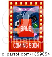 Poster, Art Print Of Sale Coming Soon Design For A Spoorting Goods Store
