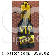 Poster, Art Print Of Vip Sales Tag On A Door Knob