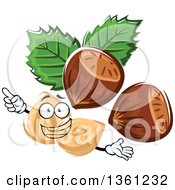 Cartoon Hazelnuts Character