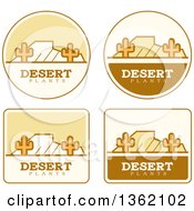 Poster, Art Print Of Desert Icons