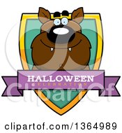 Poster, Art Print Of Halloween Werewolf Halloween Celebration Shield