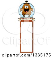 Poster, Art Print Of Roasted Thanksgiving Turkey Character Bookmark