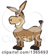 Poster, Art Print Of Cartoon Donkey Mascot