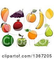 Poster, Art Print Of Fruits