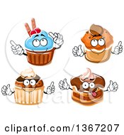 Poster, Art Print Of Cupcake Characters