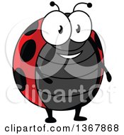 Poster, Art Print Of Cartoon Happy Ladybug
