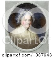 Historical Illustration Of Martha Washington Royalty Free Illustration