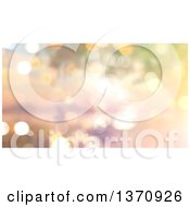 Poster, Art Print Of Christmas Background Of Sparkly Bokeh Lights