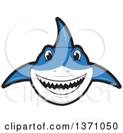 Poster, Art Print Of Shark School Mascot Character