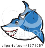 Poster, Art Print Of Shark School Mascot Character