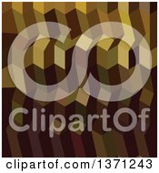 Poster, Art Print Of Abstract Geometric Background In Caput Mortuum Brown