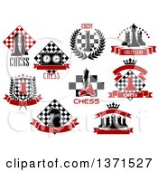 Poster, Art Print Of Chess Designs And Text
