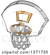 Poster, Art Print Of Basketball Hoop