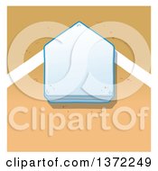 Clipart Of A Baseball Home Plate Royalty Free Vector Illustration