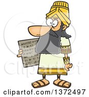 Poster, Art Print Of Man Hammurabi Holding A Tablet Of The Code Of Hammurabi