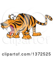 Poster, Art Print Of Roaring Angry Tiger