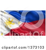 Poster, Art Print Of 3d Waving Flag Of The Philippines