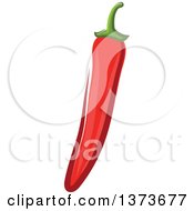 Poster, Art Print Of Cartoon Red Chili Pepper