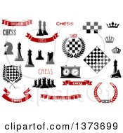 Poster, Art Print Of Chess Design Elements