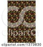 Poster, Art Print Of Brown And Black Glass Abstract Fractal Pattern Background