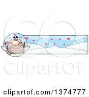 Poster, Art Print Of Male Valentines Day Cupid Banner