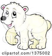 Poster, Art Print Of Happy Polar Bear