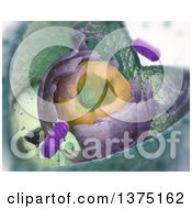 Clipart Of A 3d Scientifically Accurate Eukaryotic Cell Structure Cut Away Royalty Free Illustration by Mopic
