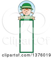 Poster, Art Print Of Red Haired Irish St Patricks Day Girl Bookmark