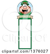 Poster, Art Print Of Happy St Patricks Day Leprechaun Bookmark