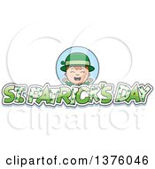 Clipart Of A Red Haired Irish St Patricks Day Boy Royalty Free Vector Illustration