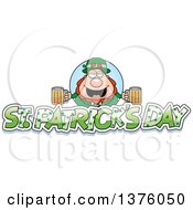 Clipart Of A Happy St Patricks Day Leprechaun Royalty Free Vector Illustration