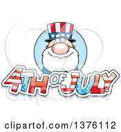 Clipart Of A Fourth Of July Uncle Sam Royalty Free Vector Illustration