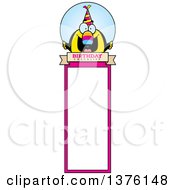 Poster, Art Print Of Happy Birthday Toucan Wearing A Party Hat Bookmark