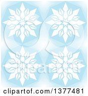 Clipart Of A Blue Diamond Background Royalty Free Vector Illustration