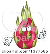 Pitaya Dragon Fruit Character