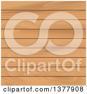 Clipart Of A Background Of Wood Panels Royalty Free Vector Illustration