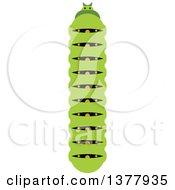 Clipart Of A Caterpillar Royalty Free Vector Illustration